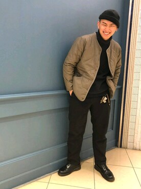 わくたさん（メンズ・177cm）の冬コーディネート
