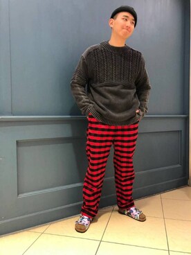 わくたさん（メンズ・177cm）の冬コーディネート