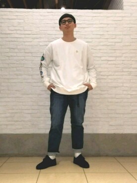 わくたさん(メンズ・177cm)の冬コーディネート