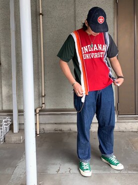 わくたさん（メンズ・177cm）の夏コーディネート