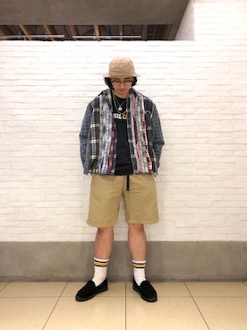 わくたさん（メンズ・177cm）の夏コーディネート