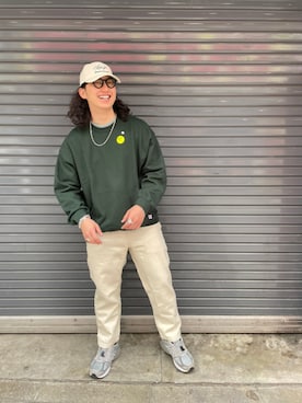 わくたさん（メンズ・177cm）の春コーディネート