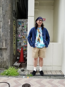 わくたさん（メンズ・177cm）の春コーディネート