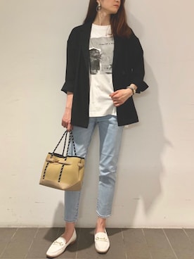 Makiさん（レディース・172cm）の春コーディネート