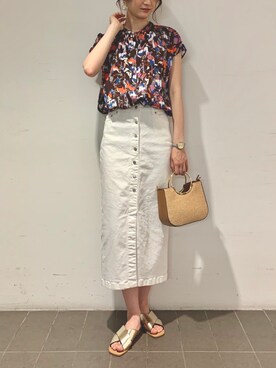 Makiさん(レディース・172cm)の春コーディネート