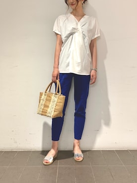 Makiさん（レディース・172cm）の春コーディネート