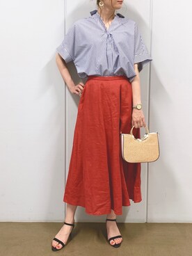 Makiさん（レディース・172cm）の夏コーディネート