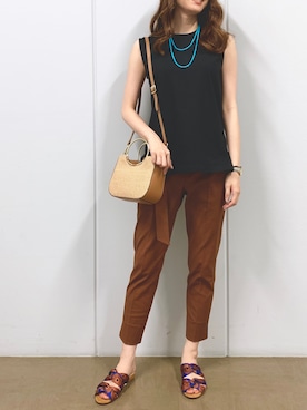 Makiさん（レディース・172cm）の夏コーディネート