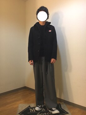 Ryuさんの「WOMEN エクストラファインメリノクルーネックセーター（長袖）＋」を使ったコーディネート