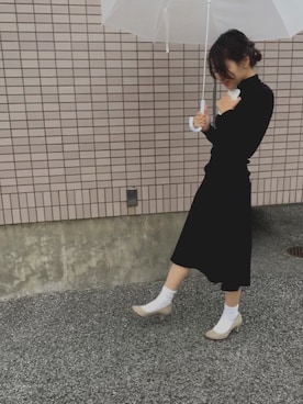 「Marc by Marc Jacobs（マークバイマークジェイコブス）のアイテム（ピアス（両耳用））」を使った、あっちゃんさん（レディース・157cm）の冬コーディネート