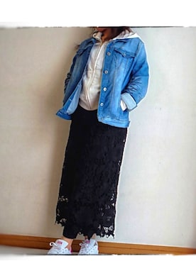 sakura         相互さん（レディース・154cm）の春コーディネート