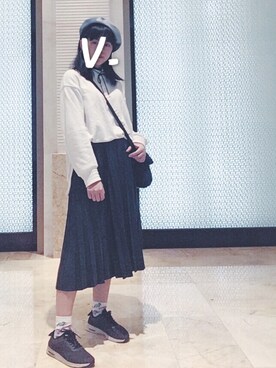 Venus T 🖤さん（レディース・157cm）の冬コーディネート