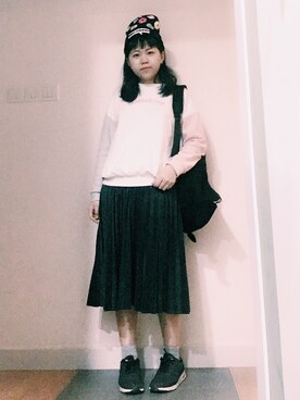 「happy new year」｜Venus T 🖤さん（レディース・157cm）の冬コーディネート