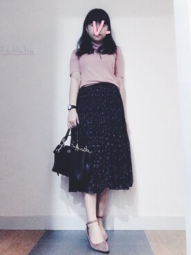 「Something Borrowed（サムシングボロウド）のアイテム」を使った、Venus T 🖤さん（レディース・157cm）の春コーディネート