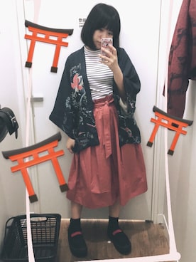 「アイテム（PC・スマホグッズ/家電）」を使った、Venus T 🖤さん（レディース・157cm・20代）の夏コーディネート