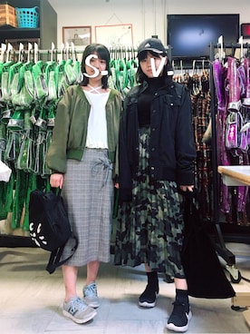 Venus T 🖤さん（レディース・157cm）の秋コーディネート