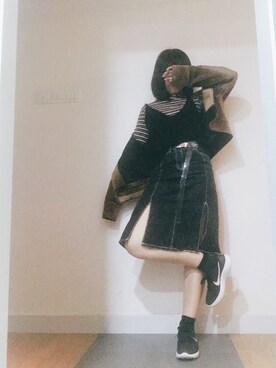 Venus T 🖤さん(レディース・157cm)の冬コーディネート