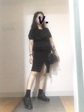「アイテム（ピアス（両耳用））」を使った、Venus T 🖤さん（レディース・157cm・20代）の夏コーディネート