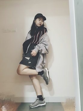 「アイテム（ピアス（両耳用））」を使った、Venus T 🖤さん（レディース・157cm・20代）の秋コーディネート