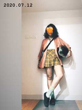 「MONKI（モンキ）のアイテム（レッグウェア）」を使った、Venus T 🖤さん（レディース・157cm）の夏コーディネート