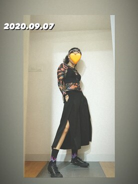 「Something Borrowed（サムシングボロウド）のアイテム」を使った、Venus T 🖤さん（レディース・157cm）の秋コーディネート