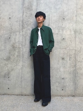 タツノタイシさん(メンズ・180cm)の春コーディネート