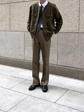 タツノタイシさん(メンズ・180cm)の春コーディネート