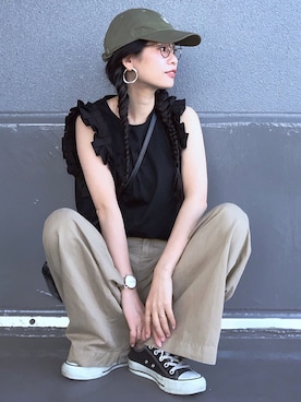 yukiさん（レディース・152cm）の夏コーディネート