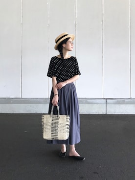 yukiさん（レディース・152cm）の夏コーディネート