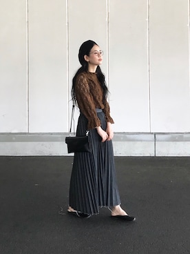 「thevirgnia」｜「アイテム（アクセサリー）」を使った、yukiさん（レディース・152cm）の夏コーディネート