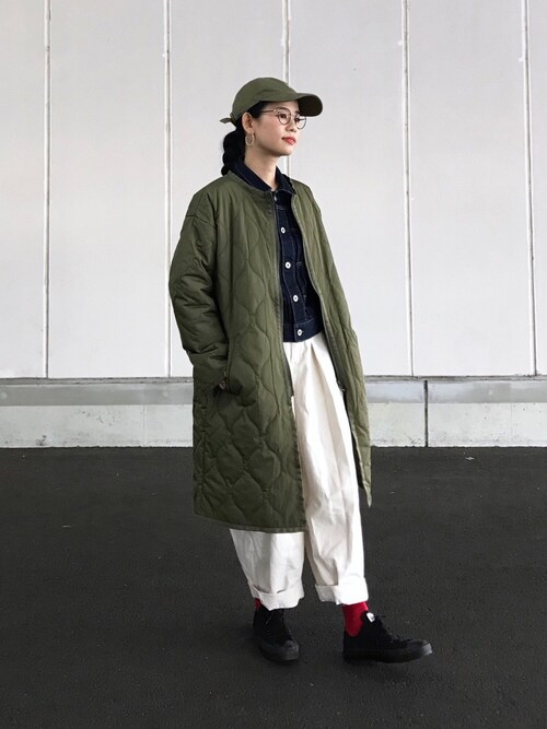 yukiさんのノーカラージャケットを使ったコーディネート - ZOZOTOWN