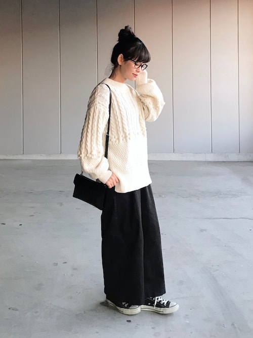 Yuki Omekashiのニット セーターを使ったコーディネート Wear