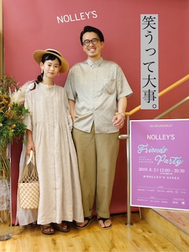 「markaware（マーカウェア）のアイテム（パンツ）」を使った、yukiさん（レディース・152cm）の夏コーディネート