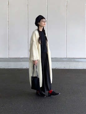 「Libra Cue（リブラ キュー）のアイテム（パンツ）」を使った、yukiさん（レディース・152cm）の秋コーディネート