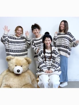 「Libra Cue（リブラ キュー）のアイテム（パンツ）」を使った、yukiさん（レディース・152cm）の秋コーディネート