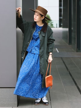 「CLEDRAN（クレドラン）のアイテム」を使った、yukiさん（レディース・152cm）の春コーディネート