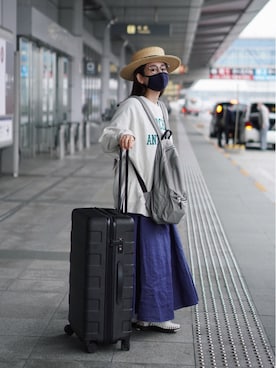 「KEEN（キーン）のアイテム」を使った、yukiさん（レディース・152cm）の春コーディネート