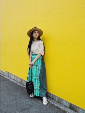 「NOLLEY’S（ノーリーズ）のアイテム」を使った、yukiさん（レディース・152cm）の春コーディネート