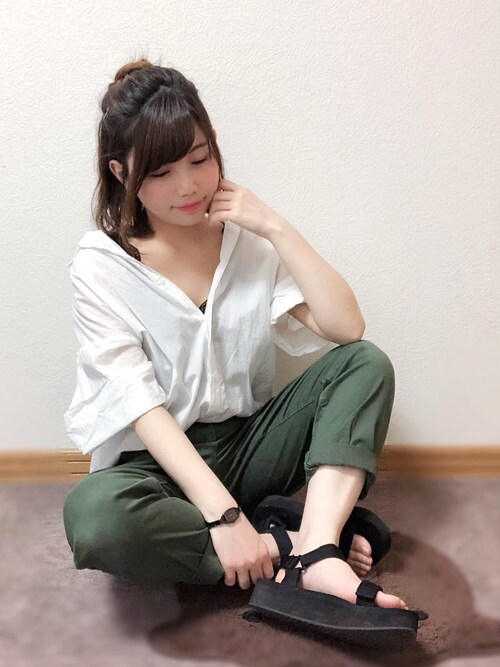 こやま Nano Universeのシャツ ブラウスを使ったコーディネート Wear