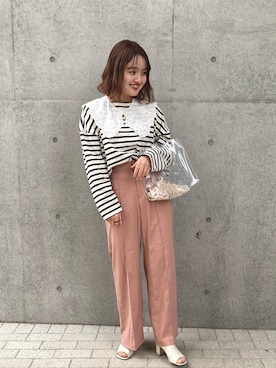 tomoneさん（レディース・158cm）の冬コーディネート