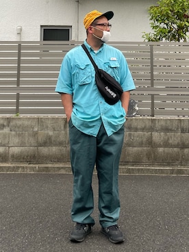 「MLB（メジャーリーグベースボール）のアイテム（キャップ）」を使った、ヒ●ユキ【京都人】さん（メンズ・178cm）の春コーディネート