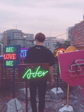 「韓国好きな人と繋がりたい」｜Yugaさん（メンズ・175cm）の夏コーディネート