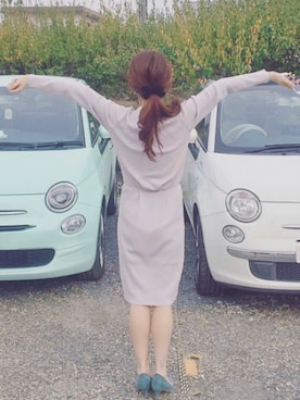 「chambre de charme（シャンブルドゥシャーム）のアイテム（シューズ）」を使った、ichiさん（レディース・157cm）の秋コーディネート