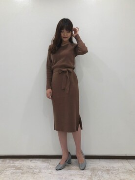mai＿Andemiuさん（レディース・163cm）の冬コーディネート