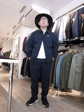 「ROTTWEILER（ロットワイラー）のアイテム」を使った、tinyworldさん（メンズ・165cm）の春コーディネート