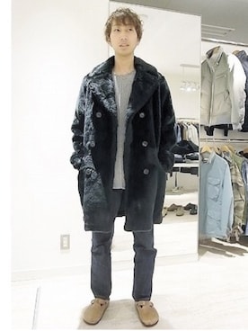 「WACKO MARIA（ワコマリア）のアイテム（ジャケット/アウター）」を使った、tinyworldさん（メンズ・174cm）の秋コーディネート