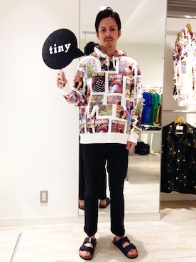 「WACKO MARIA（ワコマリア）のアイテム」を使った、tinyworldさん（メンズ・178cm）の夏コーディネート