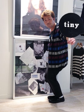 「アイテム（カーディガン/ボレロ、その他）」を使った、tinyworldさん（メンズ・172cm）の秋コーディネート