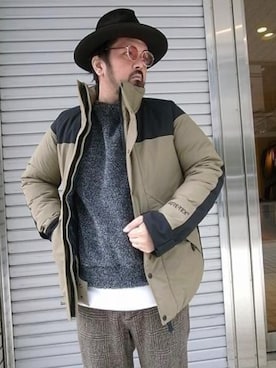 「nonnative（ノンネイティブ）のアイテム（その他アウター）」を使った、tinyworldさん（メンズ・173cm）の秋コーディネート