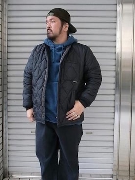「COOTIE」｜「アイテム（アクセサリー）」を使った、tinyworldさん（メンズ・173cm）の冬コーディネート
